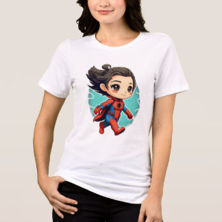 Camiseta con Estampado Chibi – ¡Lleva un Toque Ado