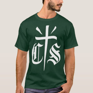 Camiseta Con Safos CS Cholo Chicano Cross Pachuco