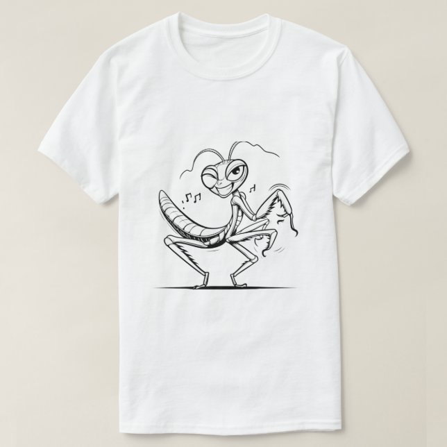 Camiseta Conceito Artístico de Design de Personagem de Dese (Frente do Design)