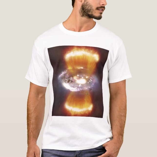 Camiseta Conceito artístico de uma galáxia (Frente)