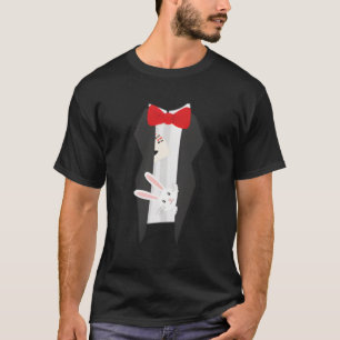 Camiseta Conceito de Assistente de Mágica do Halloween