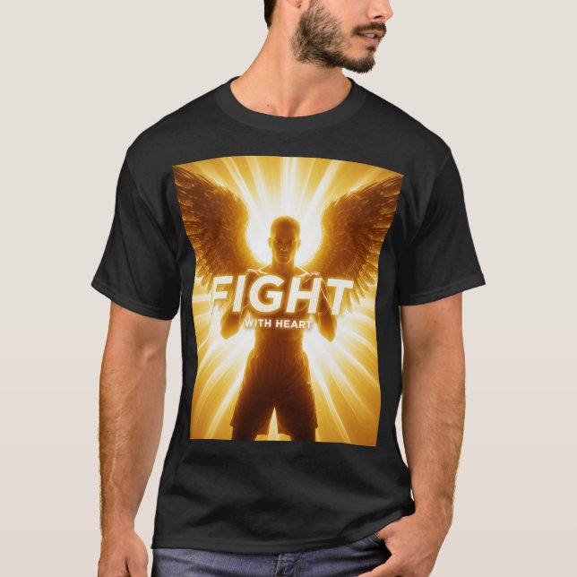 Camiseta Conceito de Boxe Espiritual (Frente)