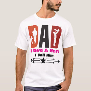 Camiseta Conceito de Design de Amor Paterno e Paternidade