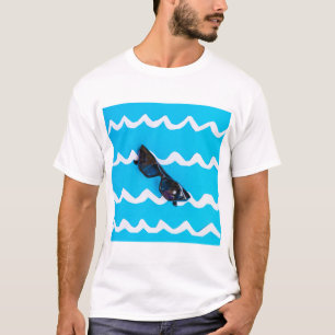 Camiseta conceito de férias na praia