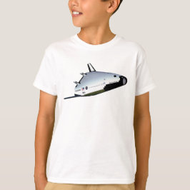 Camiseta Conceito de Shuttle Espacial do Veículo de Lançame