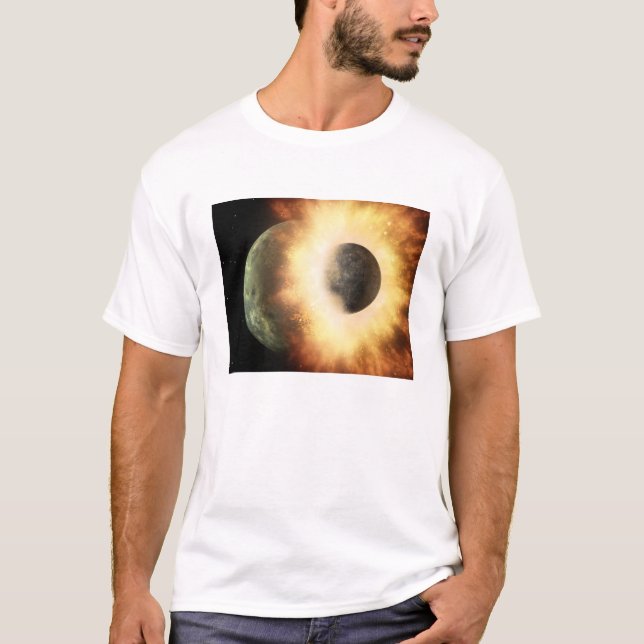 Camiseta Conceito do artista de corpo celeste (Frente)