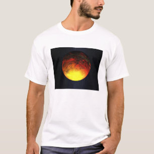 Camiseta Conceito do artista de Kepler-10b