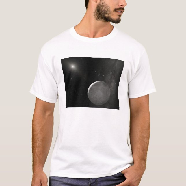 Camiseta Conceito do artista de objeto Kuiper Belt (Frente)