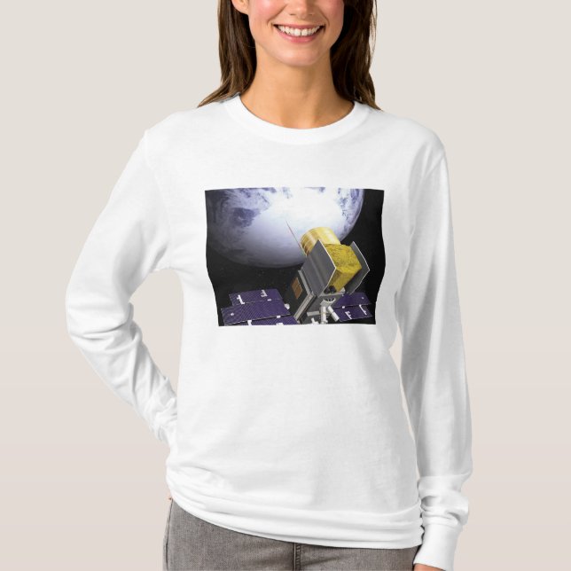 Camiseta Conceito do artista do gelo, nuvem (Frente)