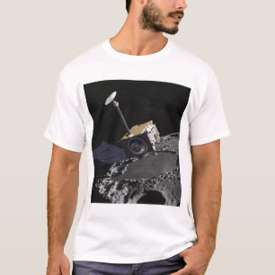 Camiseta Conceito do artista do reconhecimento lunar Orbi