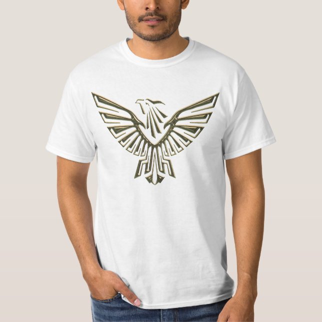 Camiseta Conceito metálico Eagle (Frente)