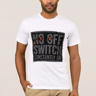 Camiseta CONCEITO VISUAL: Letras distorcidas e superdimensi