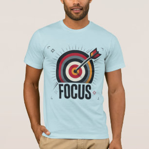Camiseta Concentre-se Suba Prospere Clareza Mental Discipli
