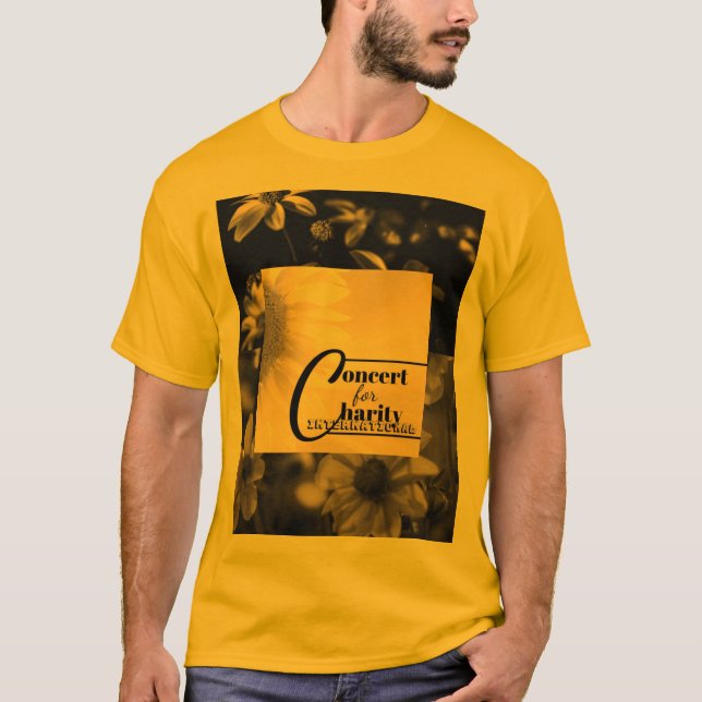 Camiseta Concertação para a Charity International (Frente)