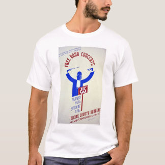 Camiseta Concerto da banda de Bronx WPA 1940