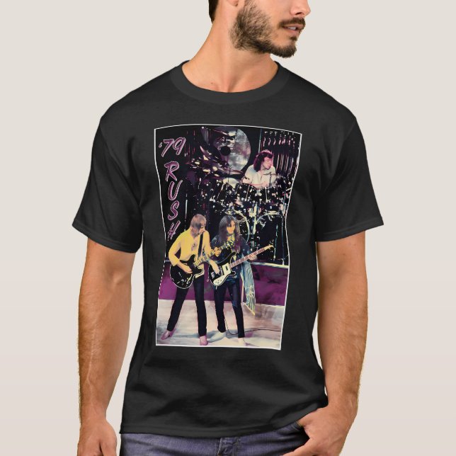 Camiseta Concerto de 79 Rush (Frente)