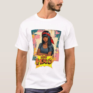 Camiseta Concerto de Música da Garota do Lenço Vermelho Nos