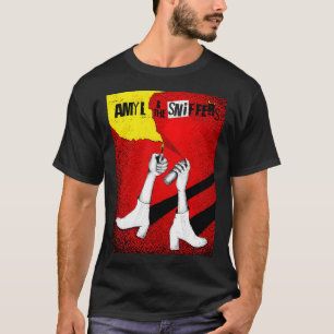 Camiseta Concerto de Música de Rock da Banda Lenda dos Anos