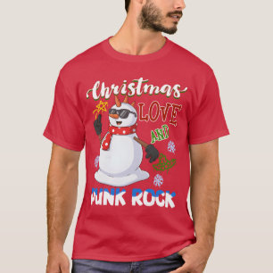 Camiseta Concerto de Natal do Papai Noel Rocky em Rock Punk
