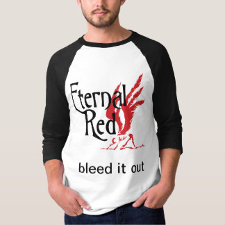 Camiseta Concerto vermelho eterno T da excursão de