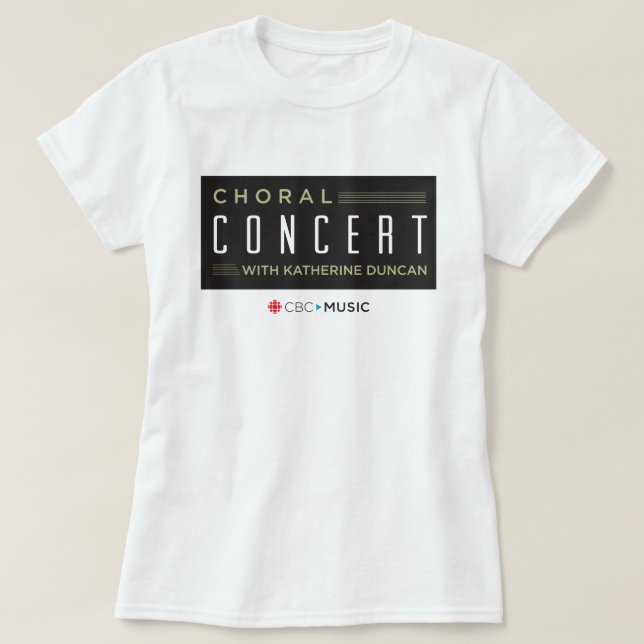 Camiseta Concertos Choral CBC (Frente do Design)