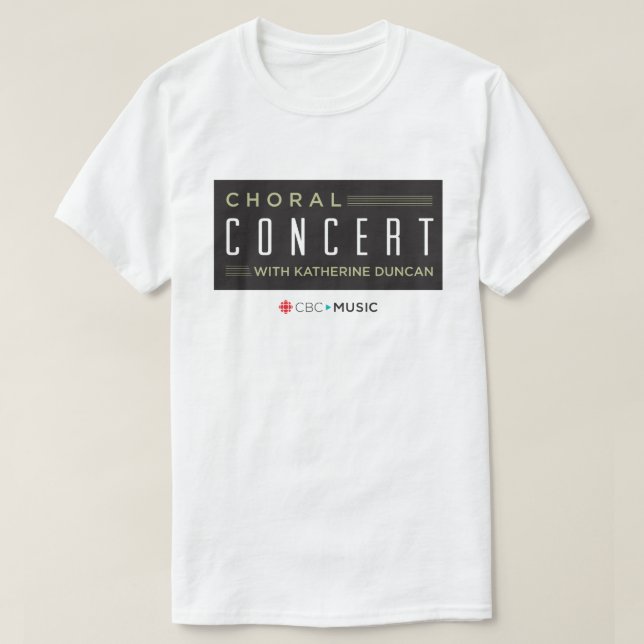 Camiseta Concertos Choral CBC (Frente do Design)