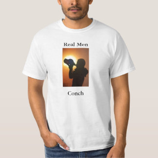 Camiseta Conch real dos homens