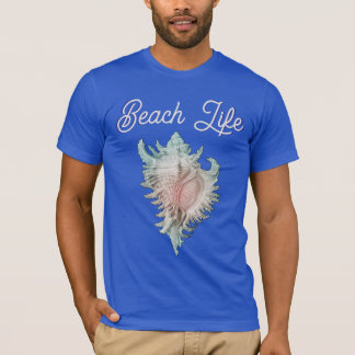 Camiseta Conch Shell "Beach Life" 
