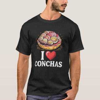 Camiseta Conchas Mexicanas Pan De Dulce Pastry Chef 1