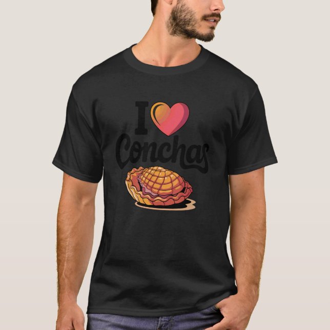 Camiseta Conchas Mexicanas Pastry Chef Pan De Dulce (Frente)