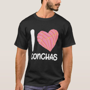 Camiseta Conchas Pan Dulce Latina Mujer Concha Mexicano Pas