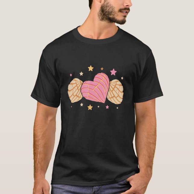 Camiseta Conchas Pan Dulce Latina Mujer Concha Mexicano Pas (Frente)
