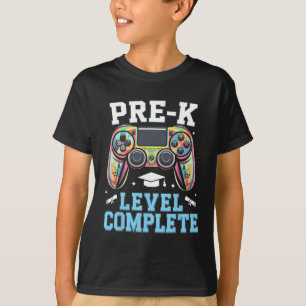 Camiseta Concluído Nível Pré-escolar Último Dia De Escola G
