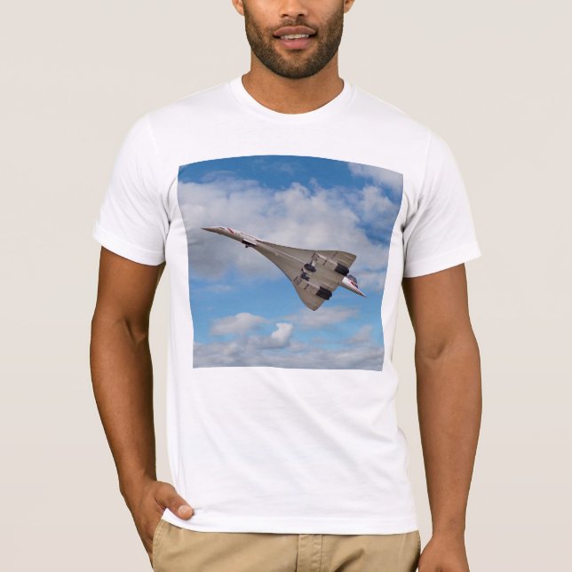 Camiseta Concorde supersónico G-BOAB (Frente)