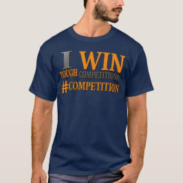 Camiseta "CONCORRÊNCIAS DIFÍCEIS" Design. Comprar Agora
