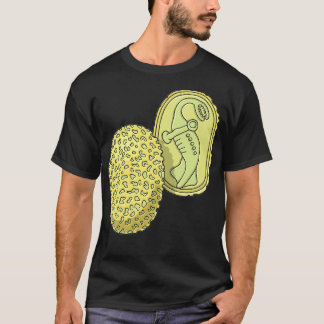 Camiseta Concreção Tullimonstrum Fossil Nodu
