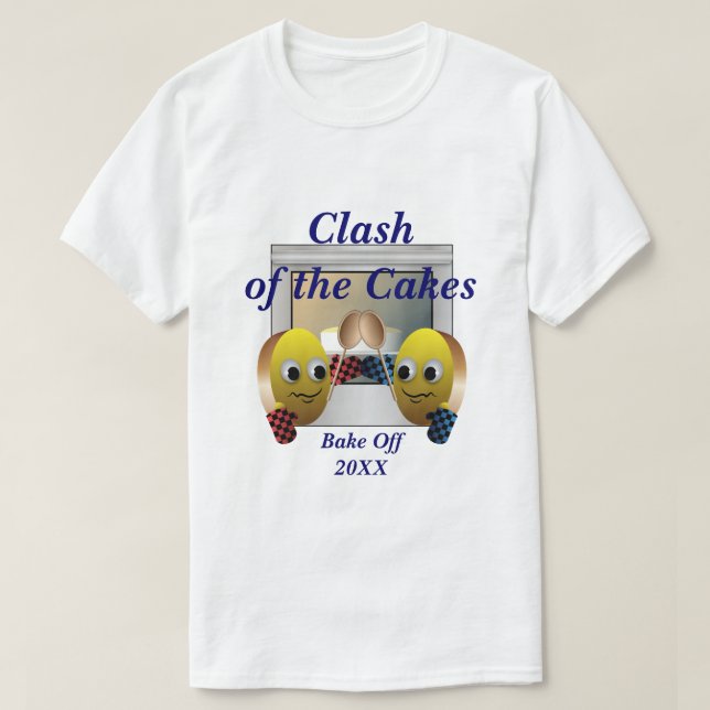 Camiseta Concurso de Baking (Frente do Design)