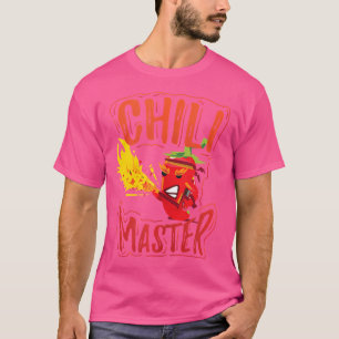 Camiseta Concurso de Comida Chili Master Cozimento Pimenta