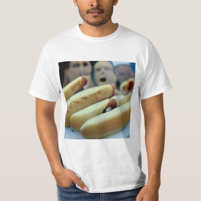 Camiseta Concurso de Comida de Cachorro Quente (Frente)