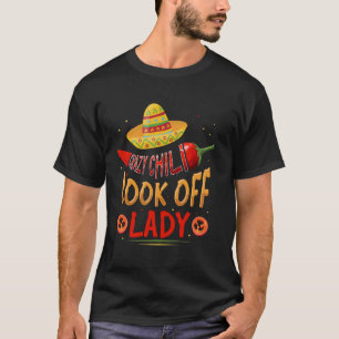 Camiseta Concurso de Cozinha de Chili Louca Dama Espírito O