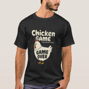 Camiseta Concurso de Olhar Fixo Edição Frango Não Olhe Jogo