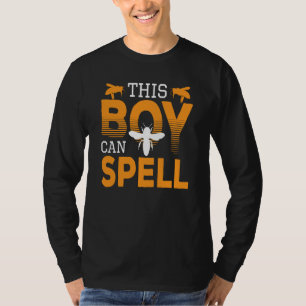 Camiseta Concurso de Ortografia da Escola This Boy Can Spel