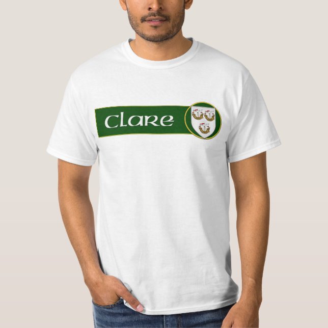 Camiseta Condado Clare. Ireland (Frente)