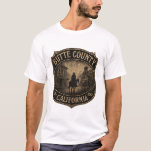 Camiseta Condado de Butte Califórnia – Oeste da Corrida do