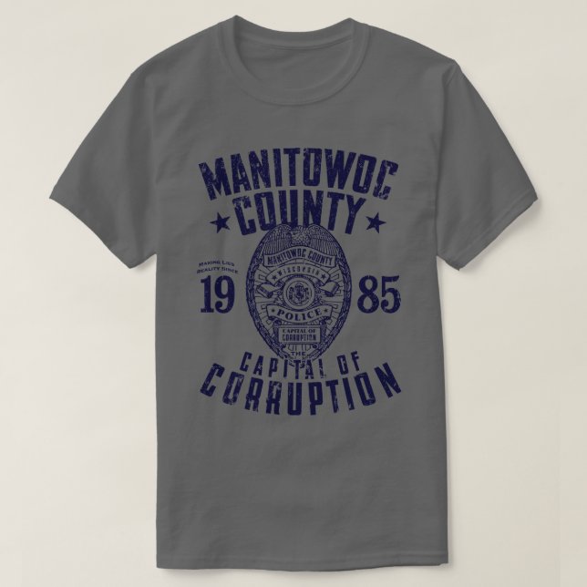 Camiseta Condado de Manitowoc (Frente do Design)
