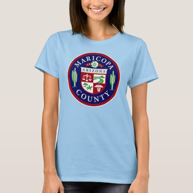 Camiseta Condado de Maricopa, Arizona (Frente)