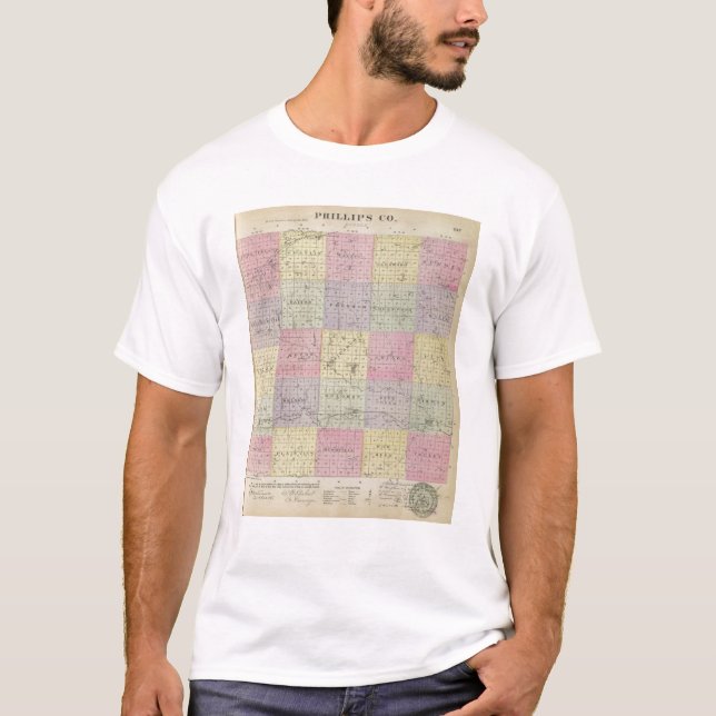 Camiseta Condado de Phillips (Frente)