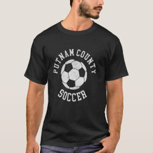 Camiseta Condado de Putnam Futebol Retro Desgastado 90's Vi