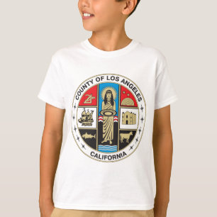 Camiseta Condado do selo de Los Angeles