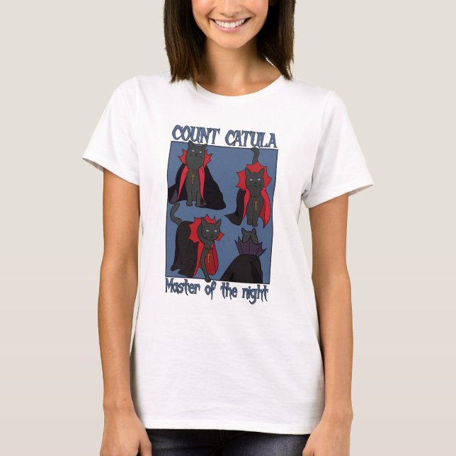 Camiseta Conde Catula Mestre da Noite (Frente)